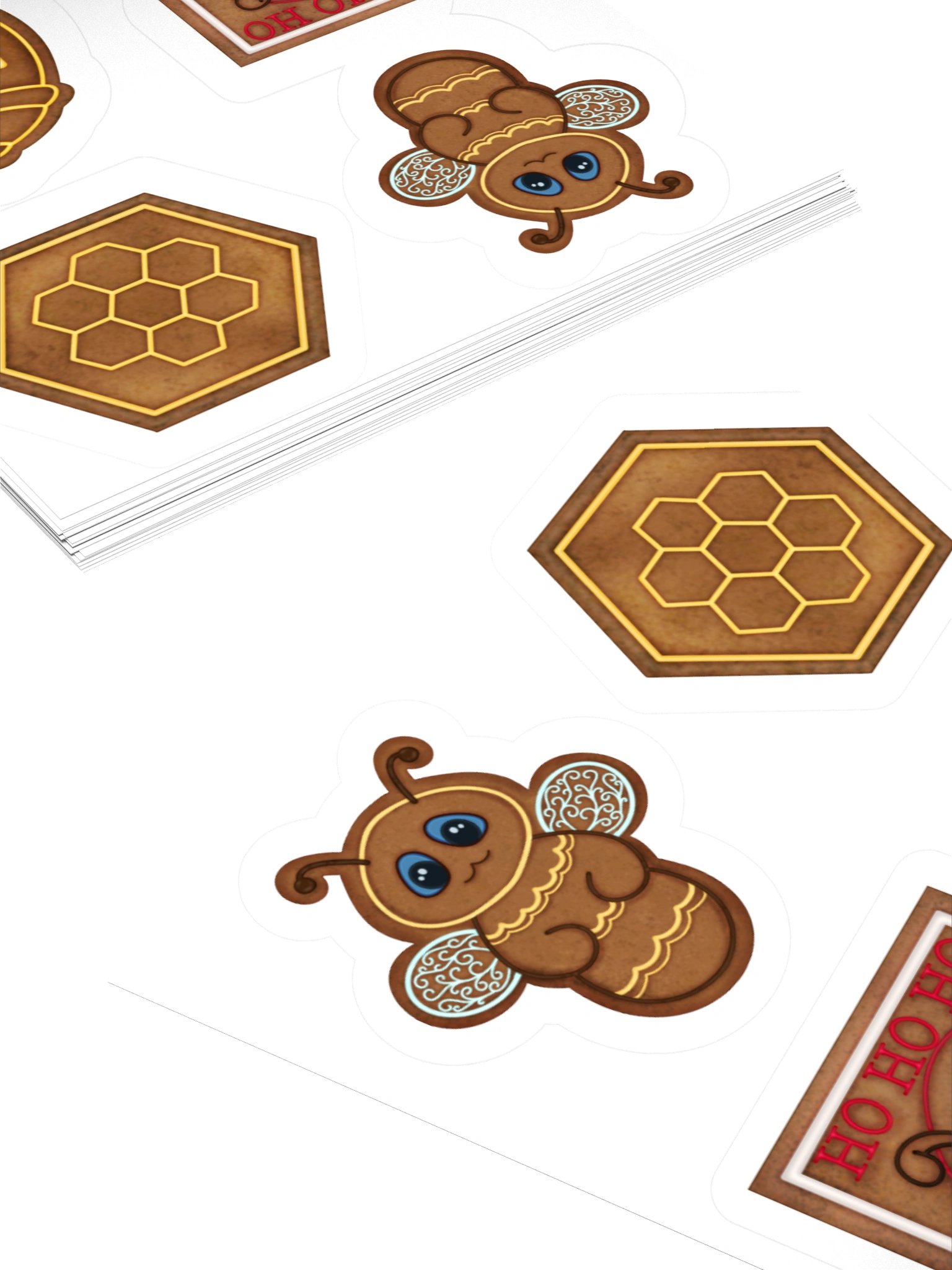 Gingerbee Sticker Sheet product image (10)