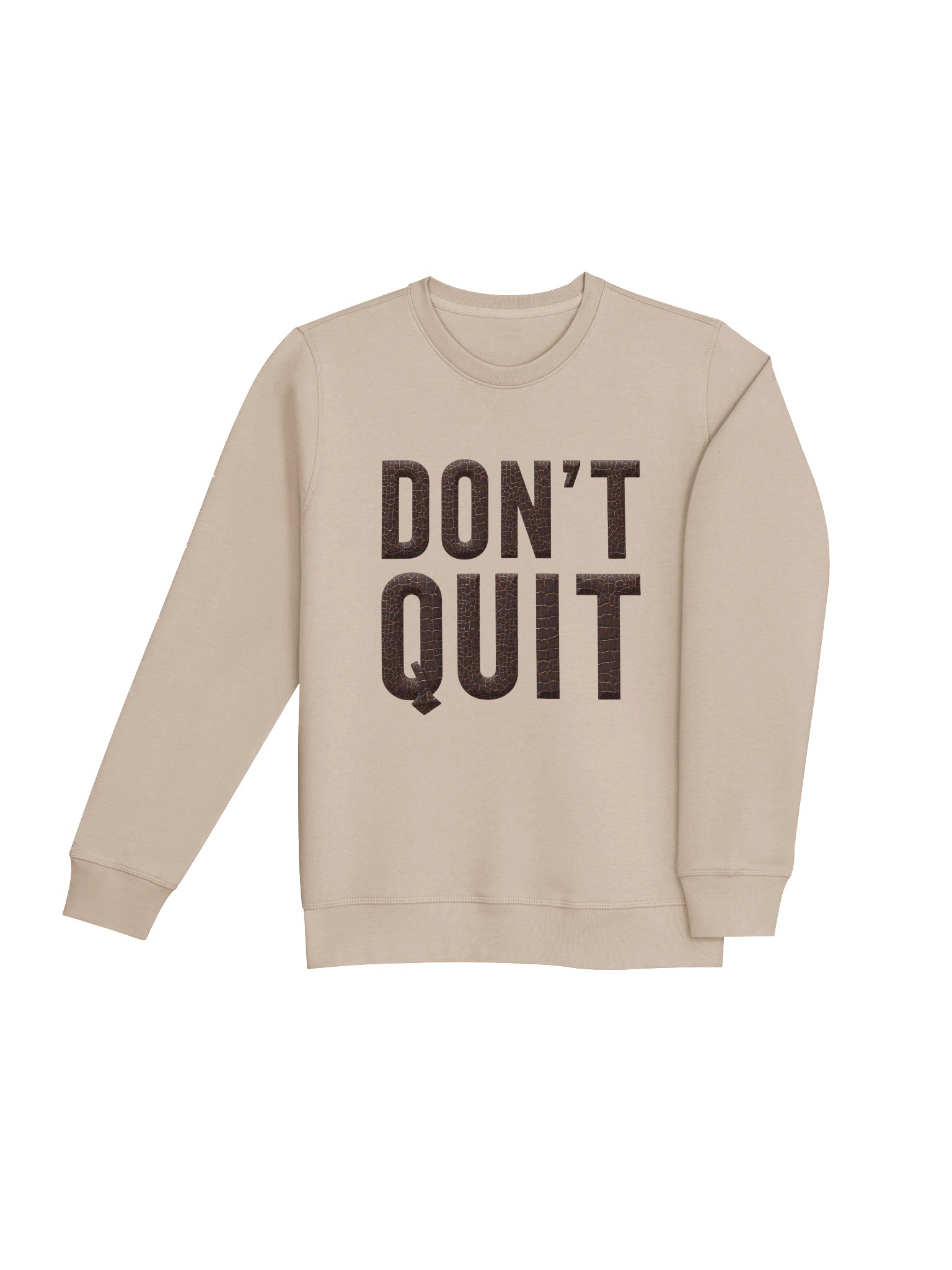 Don't Quit - Cracked Motivation Organic Sweatshirt product image (4)