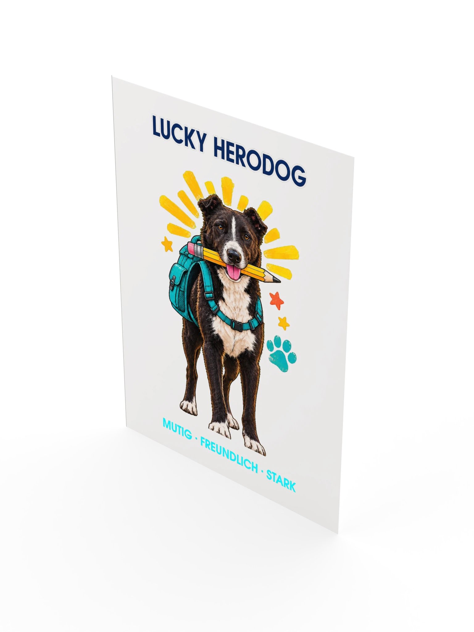 DogKids Schulanfänger Poster – Lucky HeroDog product image (11)