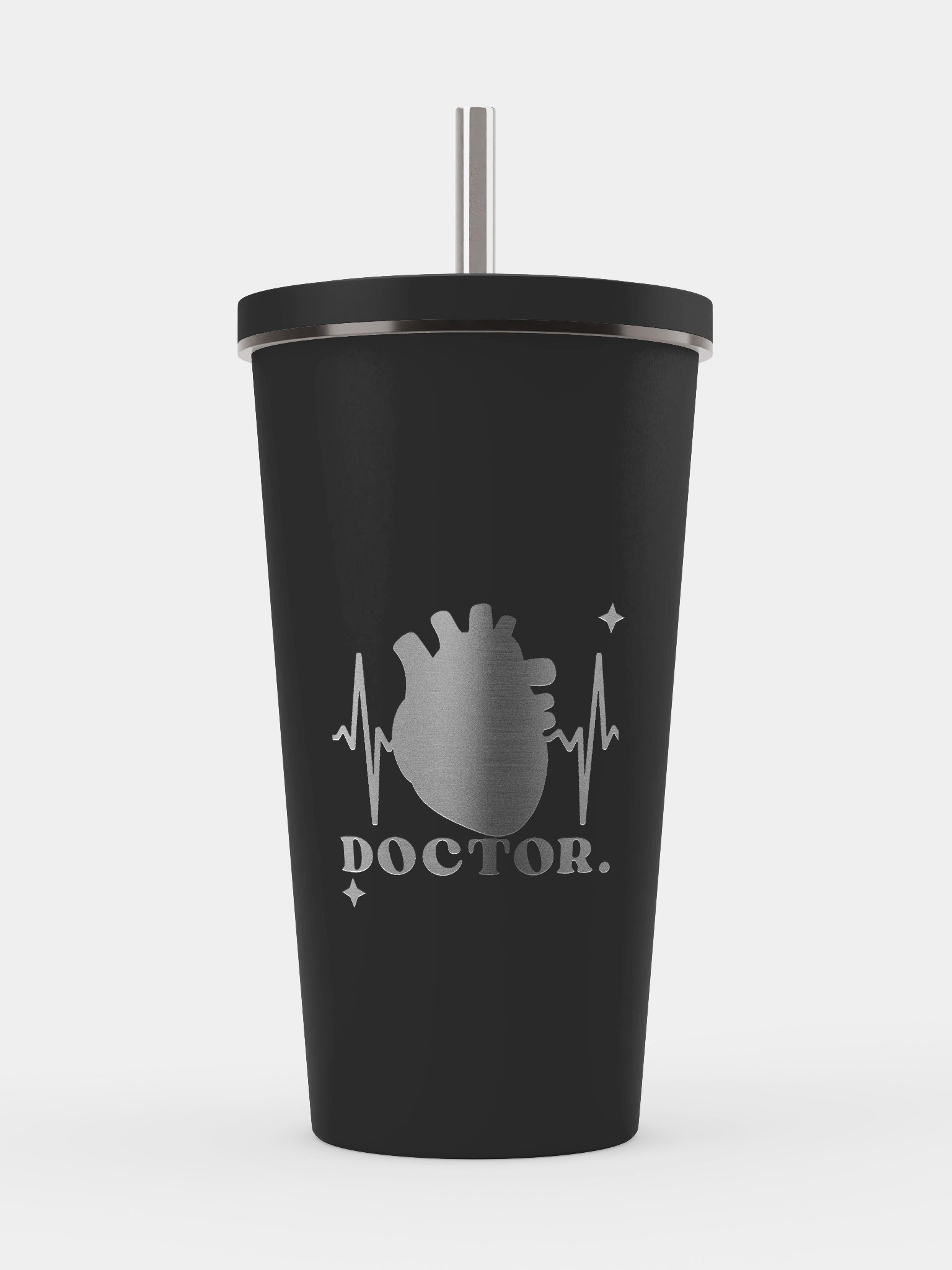 Cardio specialists Insulated Tumbler with Straw product image (1)