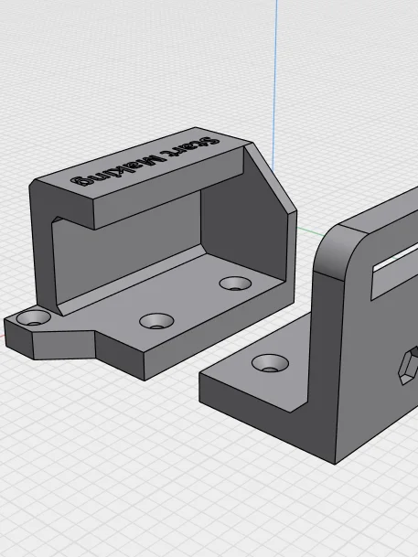 Wall and Ceiling Tool Storage Brackets, 3D Print File STL Bundle. product image (4)