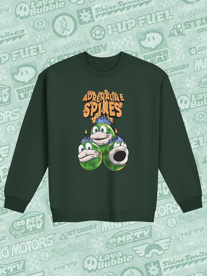 Adrenaline Spikes Crewneck (4 Colors) product image (1)