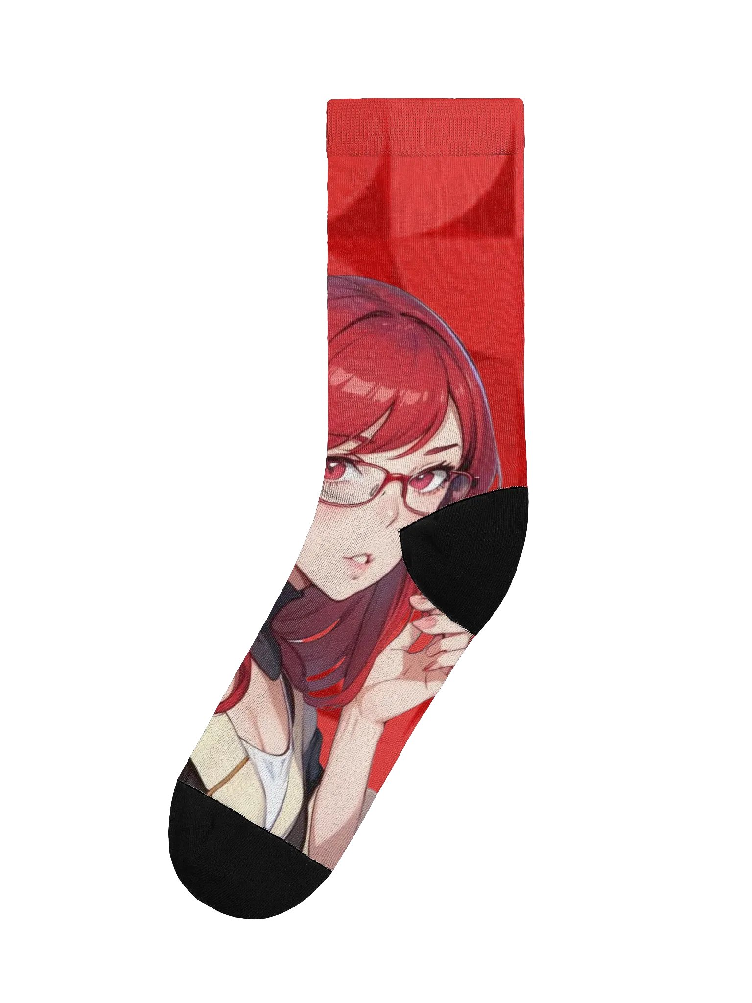 (RED WAIFU) K Socks product image (1)