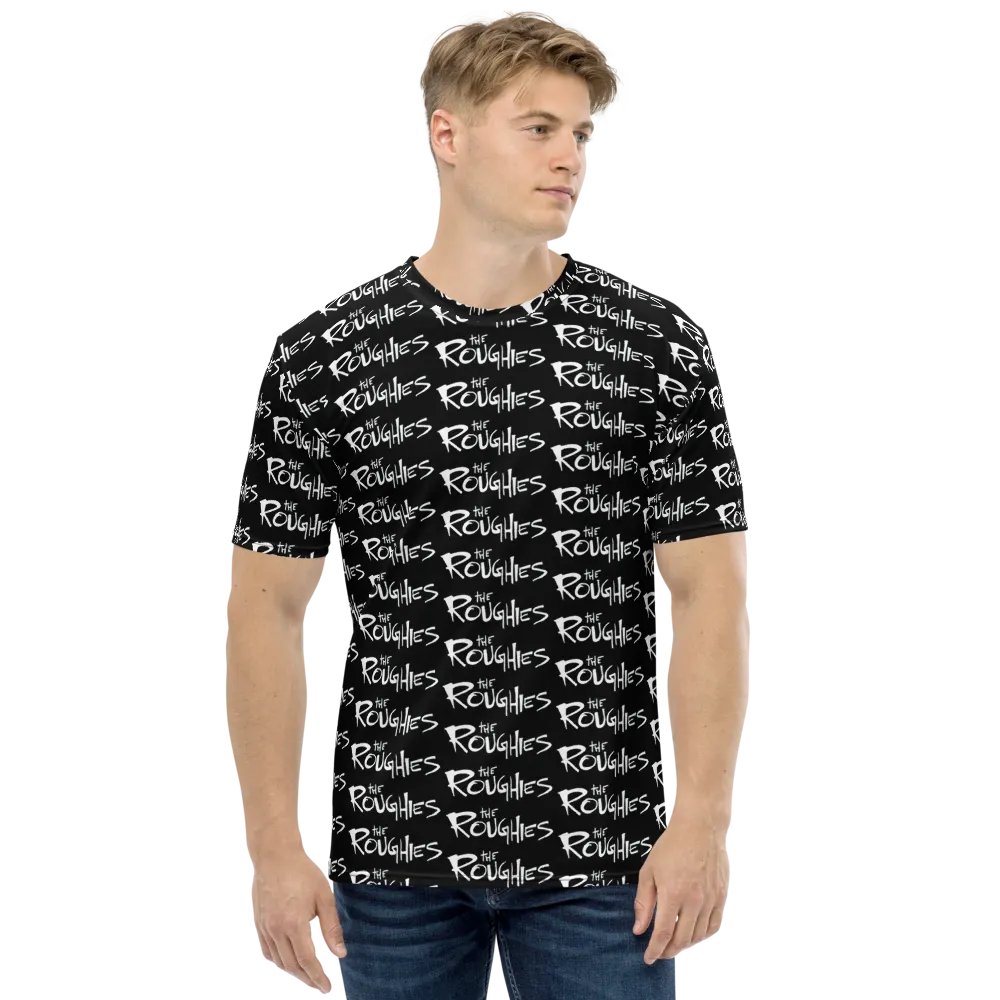 Logo Tee - All Over Print - White on Black product image (1)