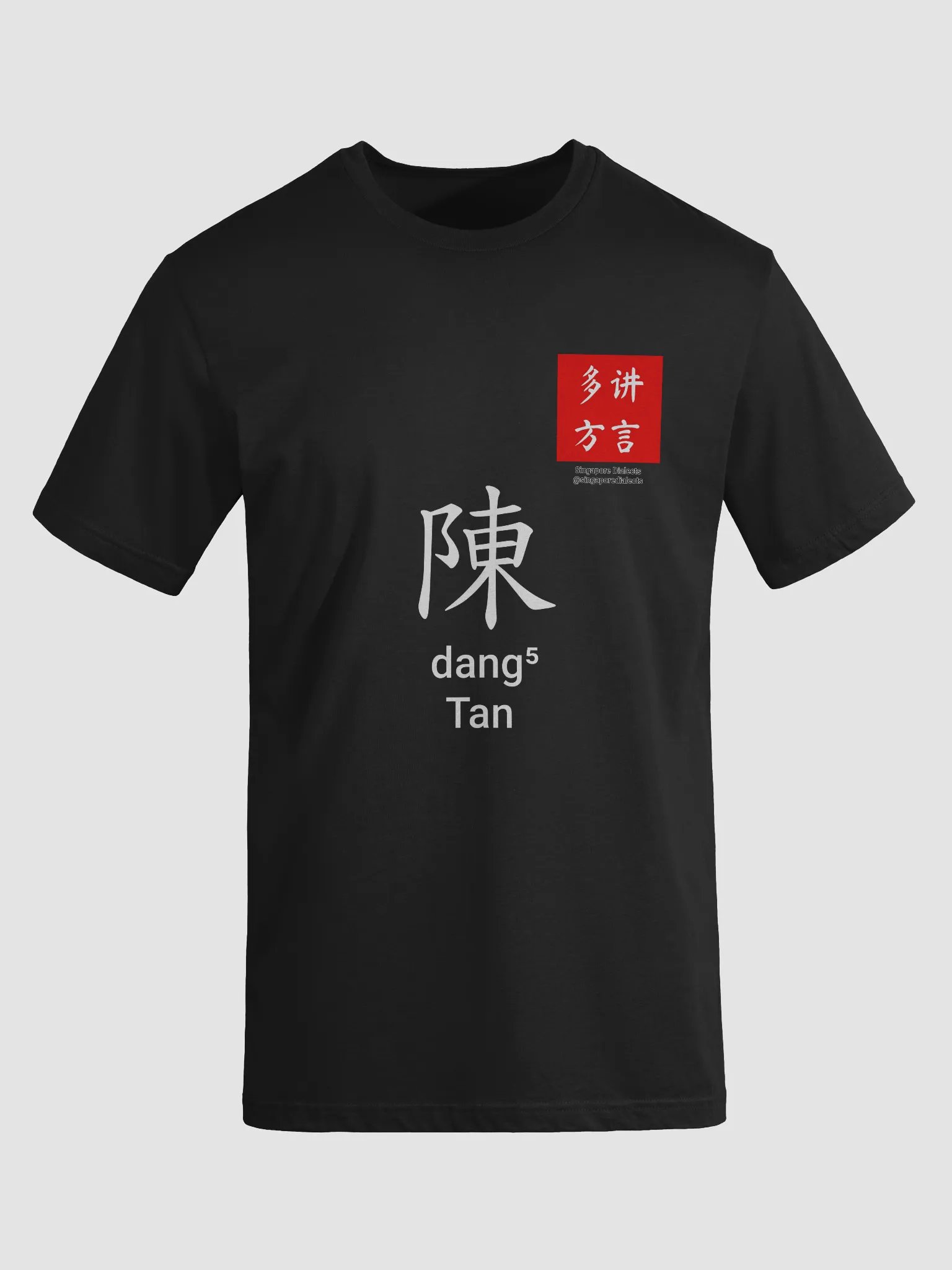 陈 Tan (Teochew) Surname T-Shirt (Dark) product image (8)