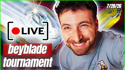 🔴 LIVE ON YOUTUBE! | 07/28/26 - @AntiWizardWizardClub on YouTube :) Check the stream or VOD out now! #beybladex #beyblade #to...