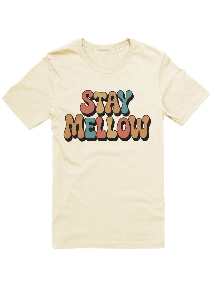 Stay Mellow Retro Vibes Tee product image (3)