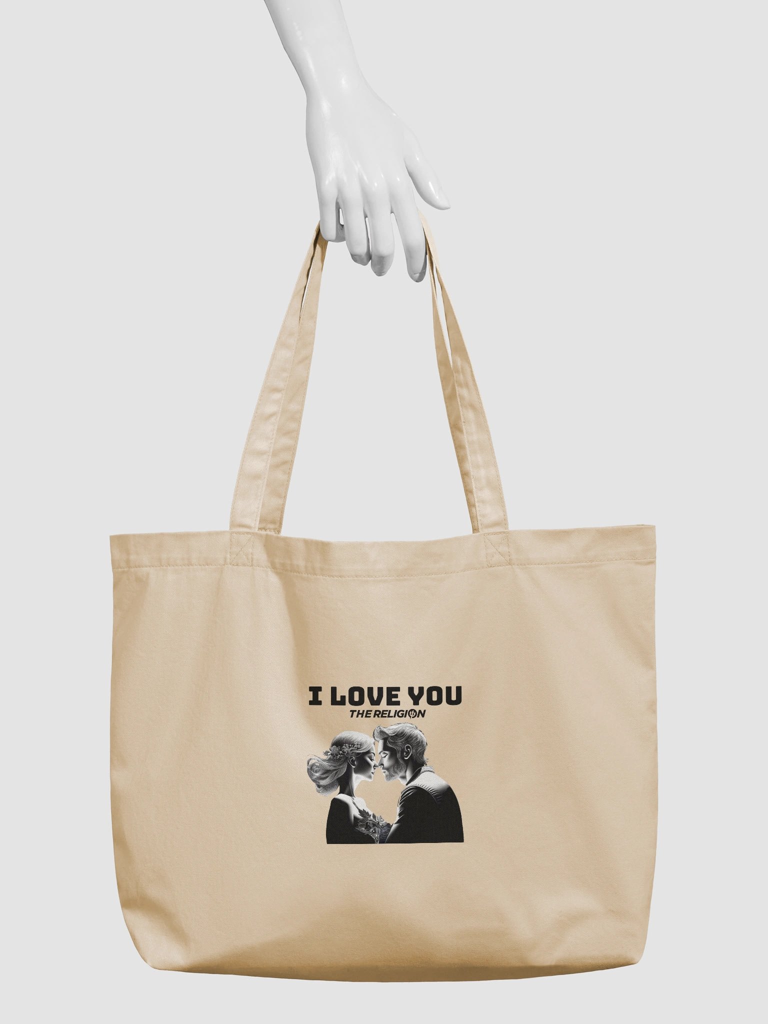 Romantic Blossom Organic Tote Bag product image (3)