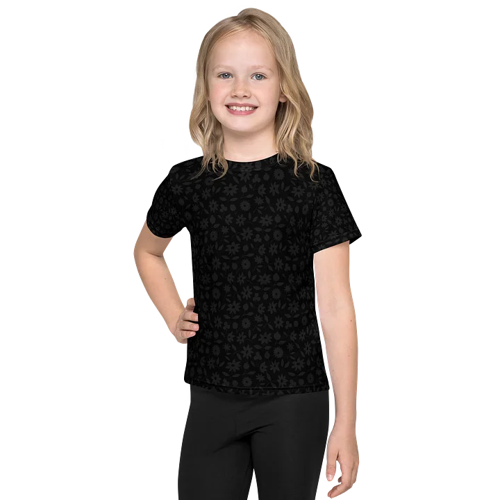 Midnight Floral Kids Tee product image (1)