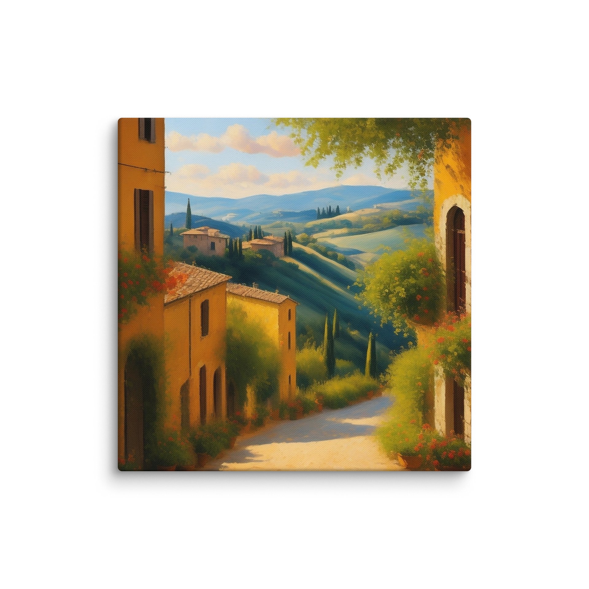 Mediterranean Serenity – Hillside Townscape product image (1)