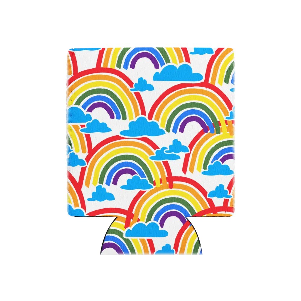 Rainbow Cloud Can Cooler product image (1)