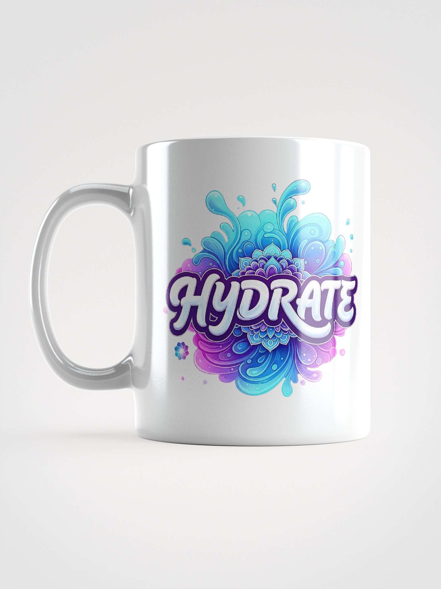 Hydrate Splash White Mug product image (6)