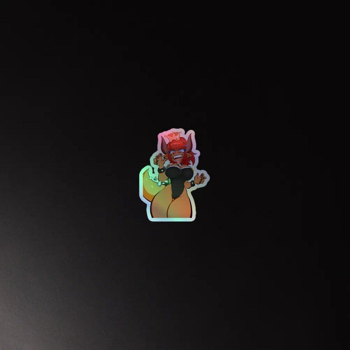 Princess In Another Tower Sticker Holographic product image (4)