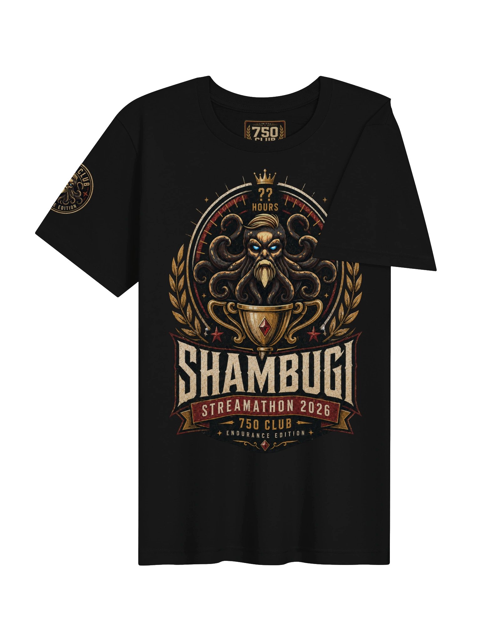 750 Club Tee: Shambugi Birthday Streamathon 2026 product image (4)