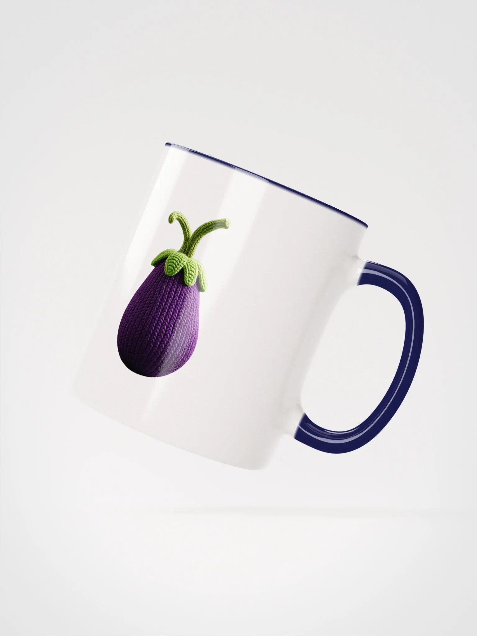 CozyAvocado Ceramic Egg Plant Mug #1 BAD product image (2)