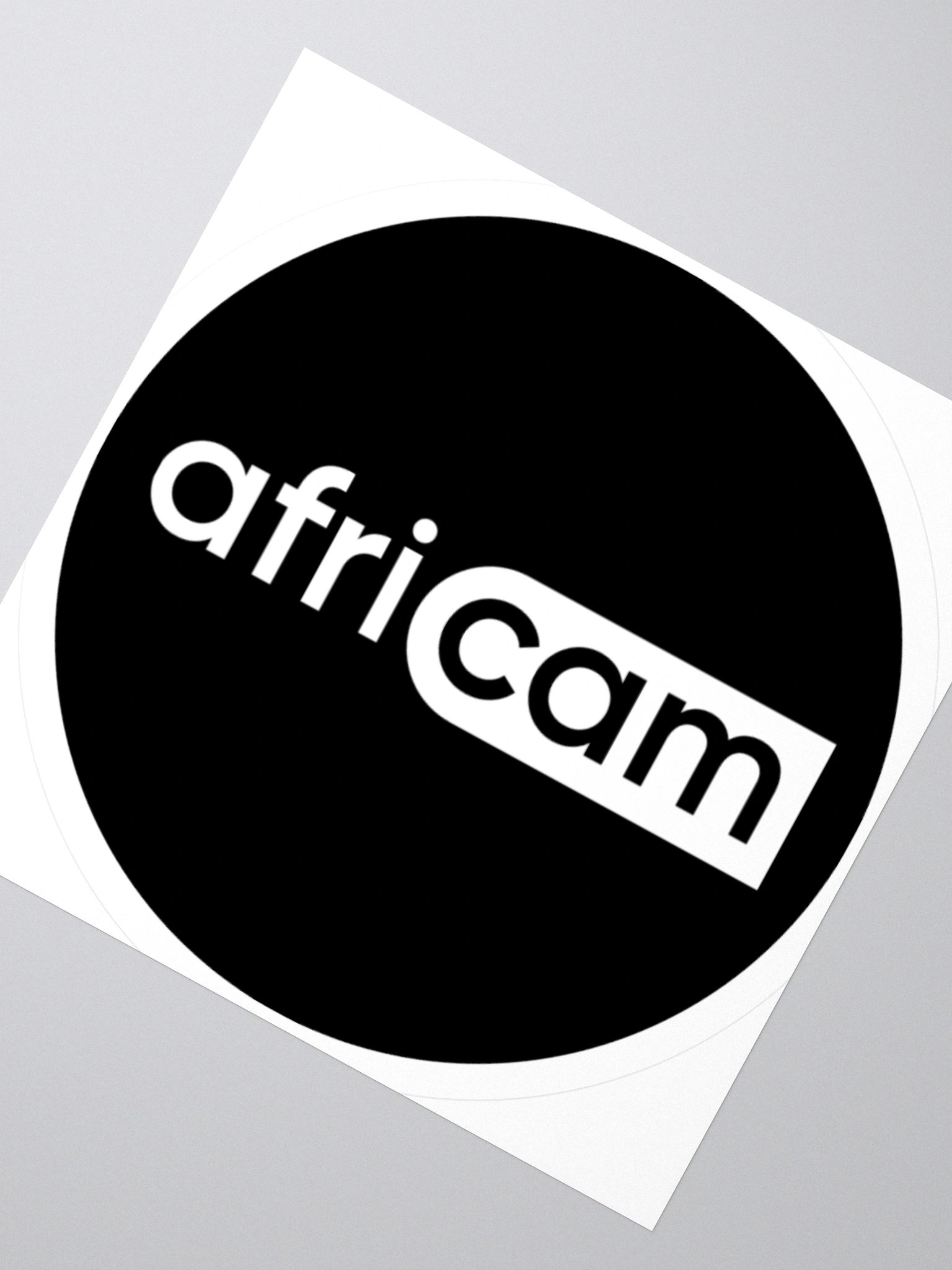 Africam Sticker (Black) product image (2)