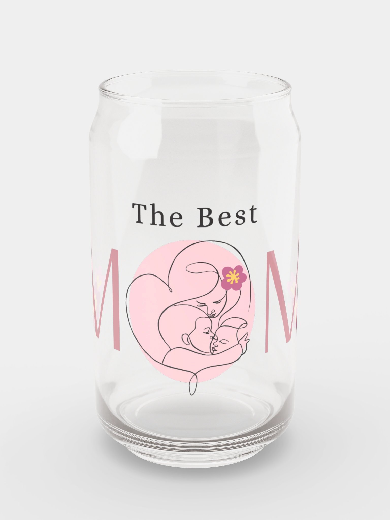 The Best Mom Can Glass product image (5)