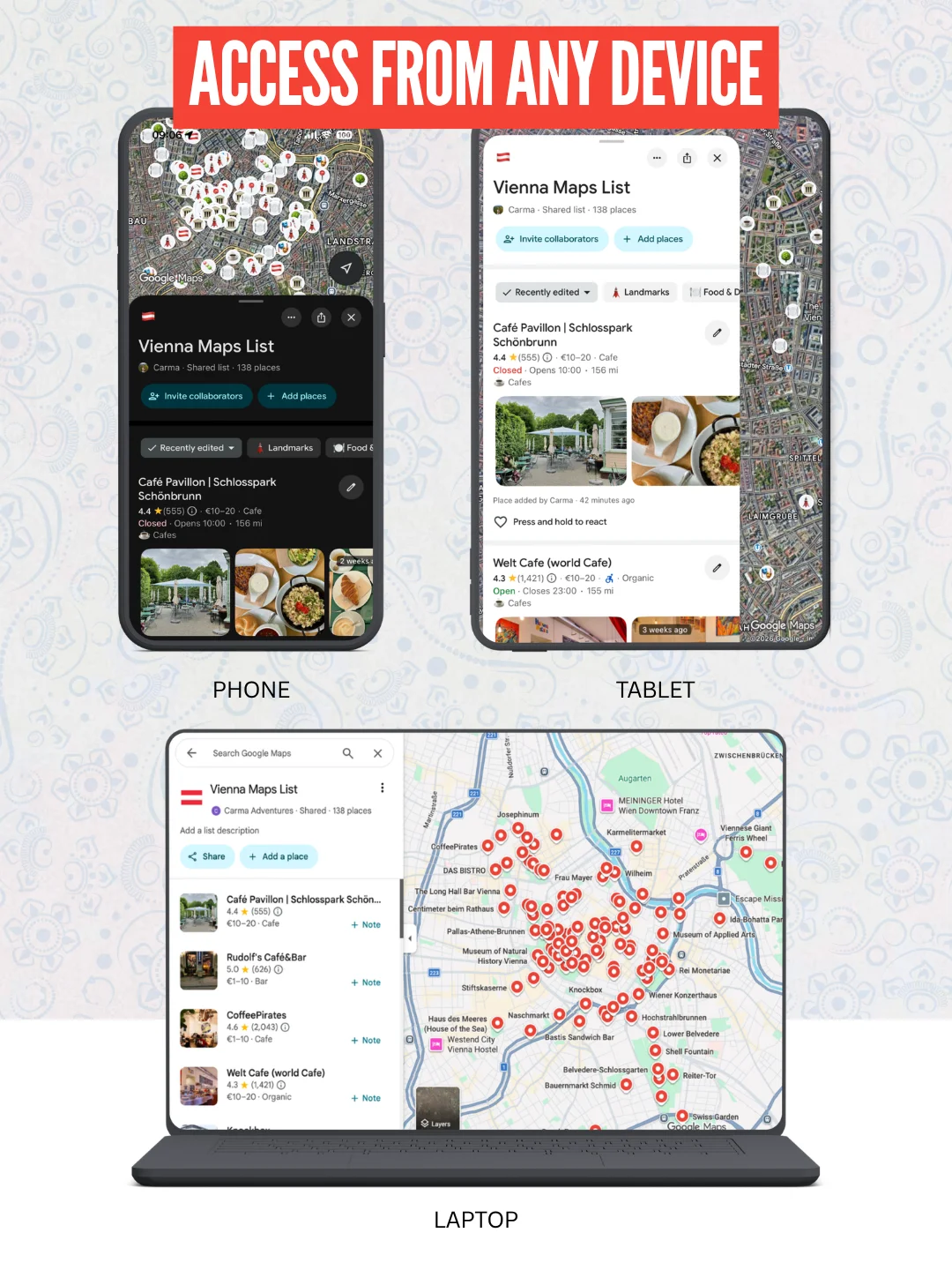 Vienna Cheat Sheet + FREE Google Maps List (100+ LOCATIONS) product image (5)