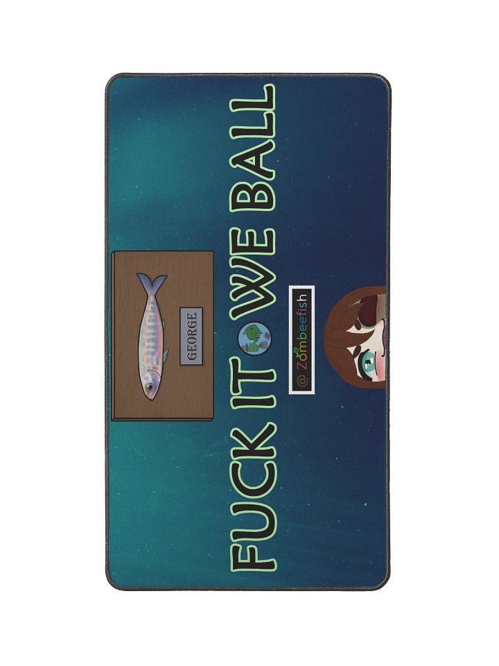 Fuck It - We Ball Desk Mat product image (1)