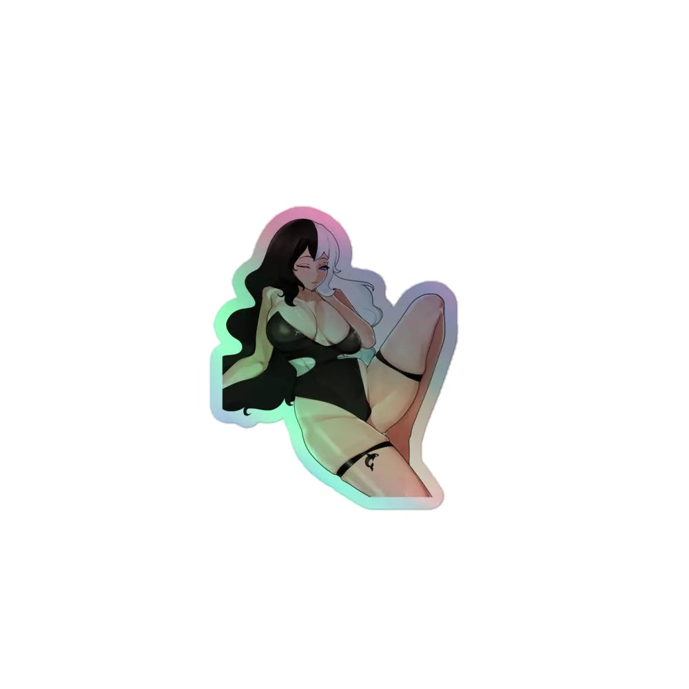 Beach Trua Holographic Sticker product image (1)