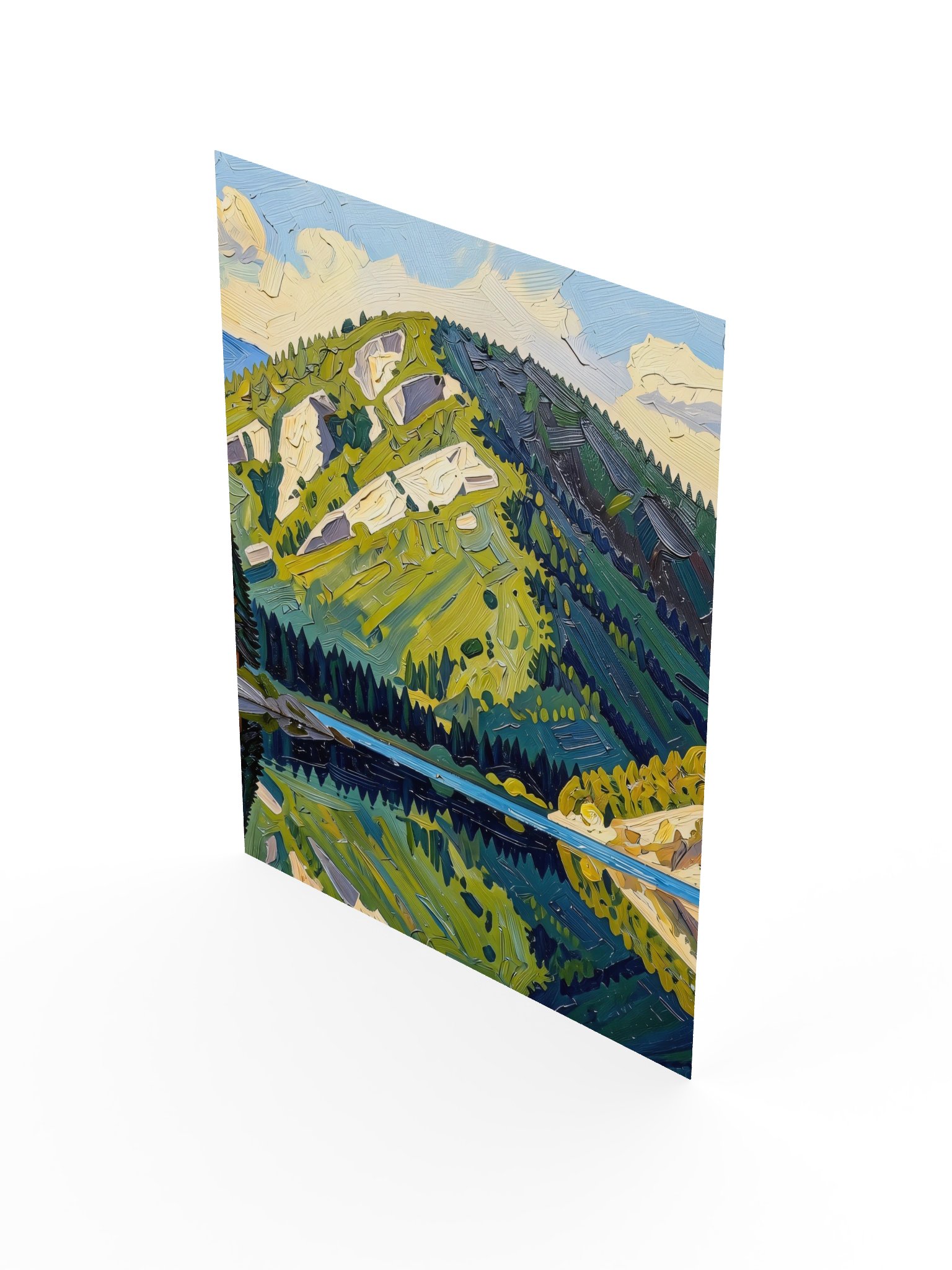 Mountain Across the Lake Poster product image (5)