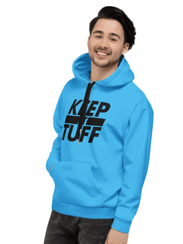 "Keep It Tuff" Signature Blue Base Hoodie product image (7)