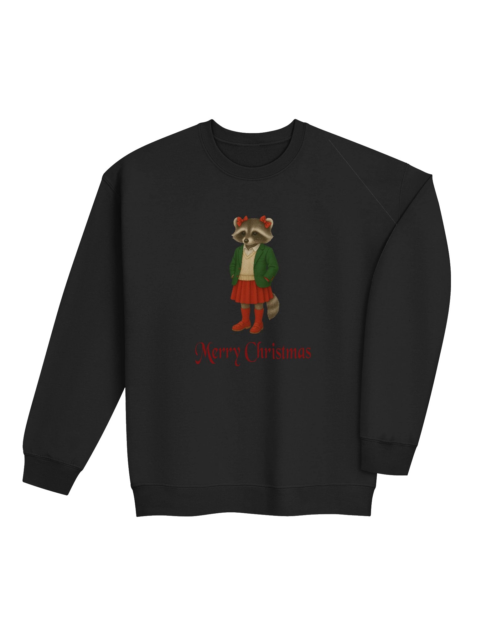 Live Like Gabi's Signature Christmas Raccoon Crewneck Sweatshirt product image (4)