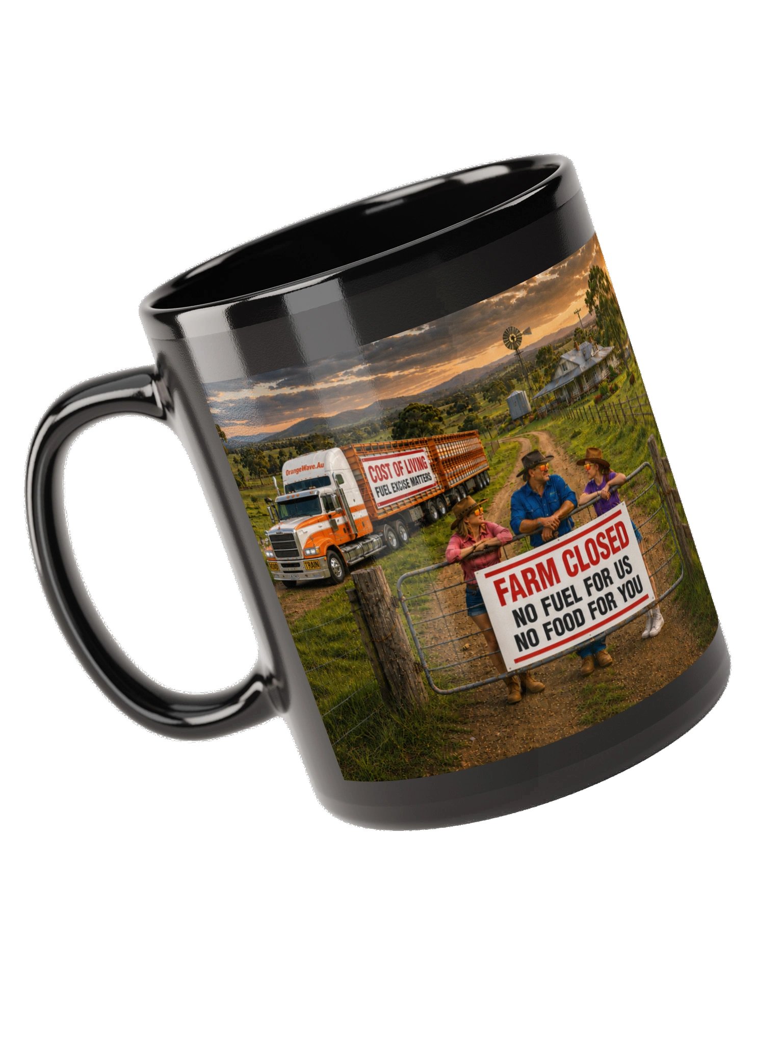 No Fuel for US - No Food for You Mug product image (5)
