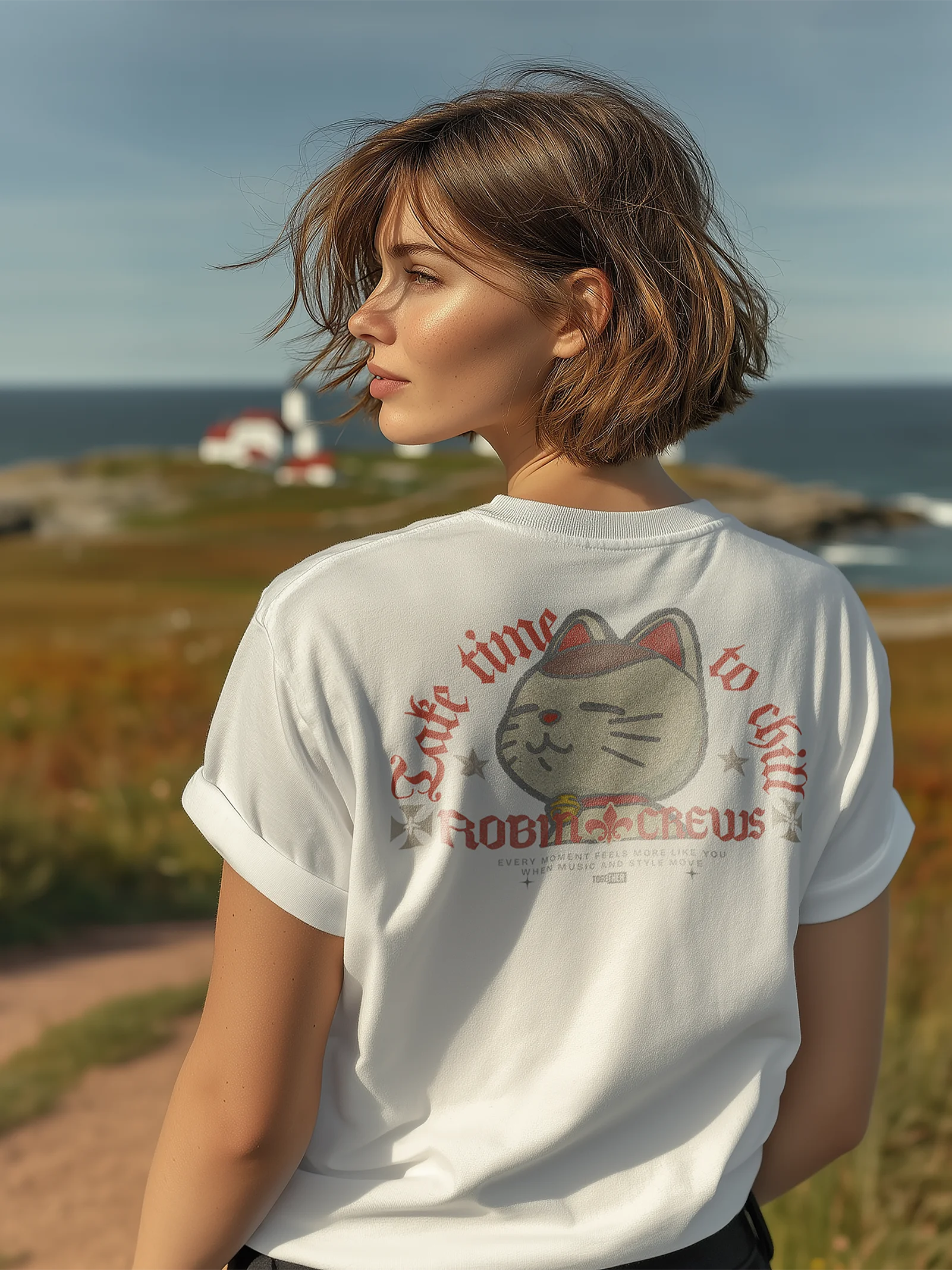 Take Time To Chill Cat T Shirt RobinCrews Signature product image (2)