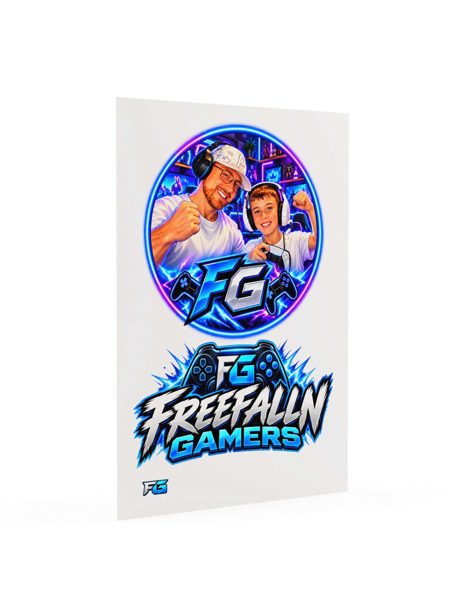 Freefalln Gamers Paper poster product image (11)