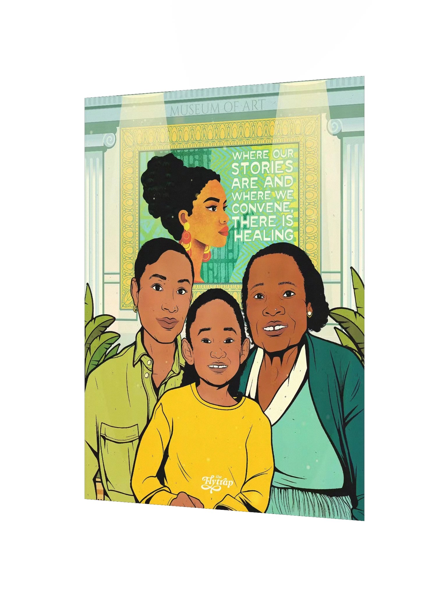 Where Our Stories Are 12" x 16" Poster product image (2)