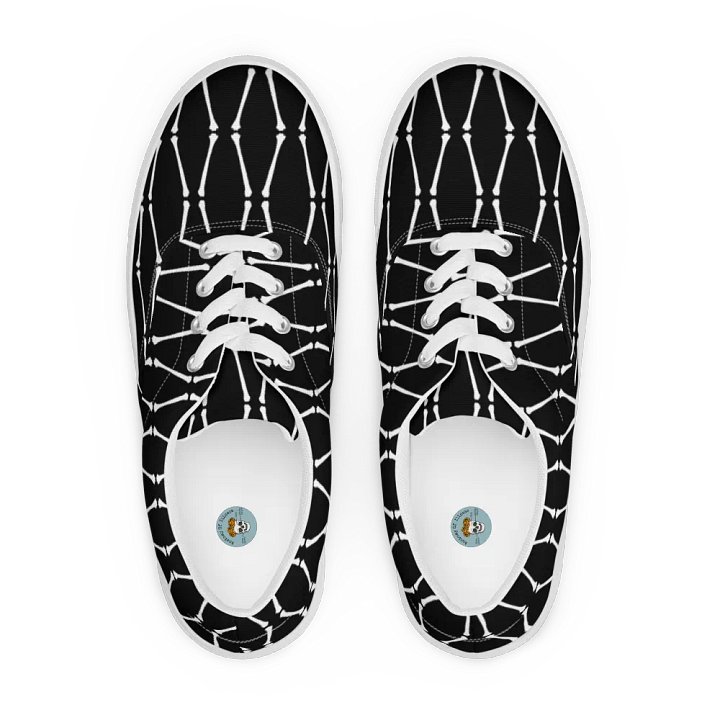 Skeleton Party Canvas Shoes product image (1)