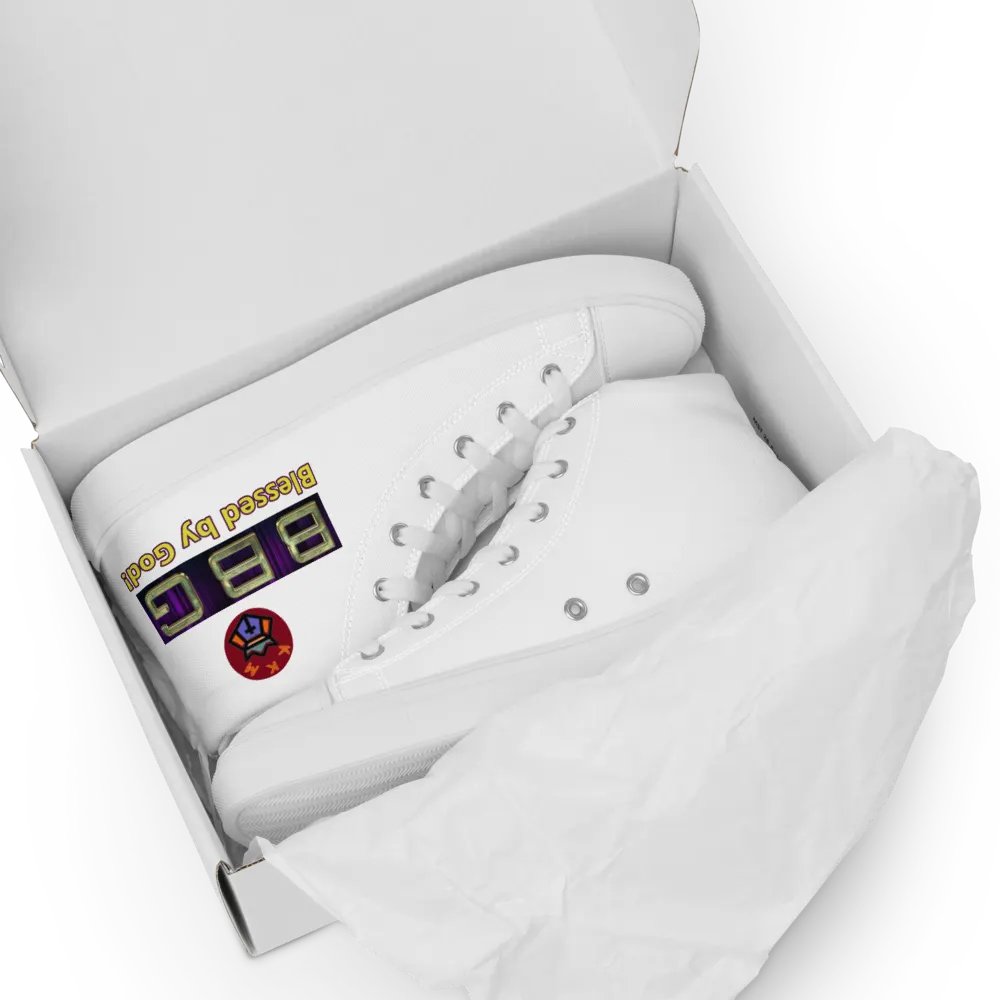 BBG White High Tops product image (8)