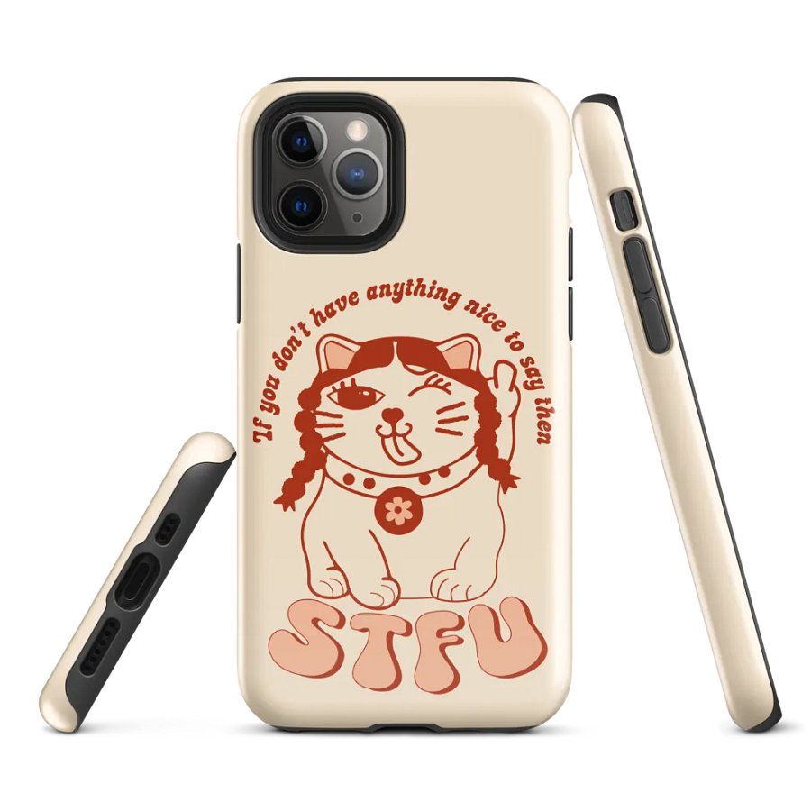 Be Kind or Just STFU Phone Case product image (1)