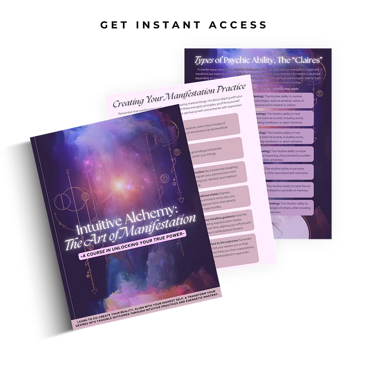 Intuitive Alchemy Method Ebook (PDF) - Introductory Guide product image (2)