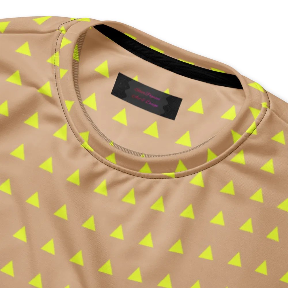 Neon Triangles Yellow Sweatshirt product image (5)
