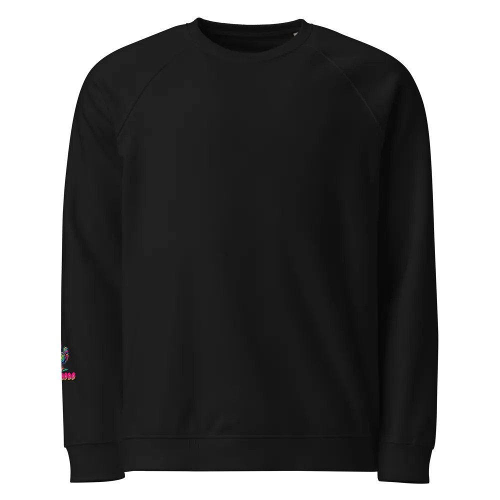 WEIRDODO Unisex Organic Raglan Sweatshirt product image (3)