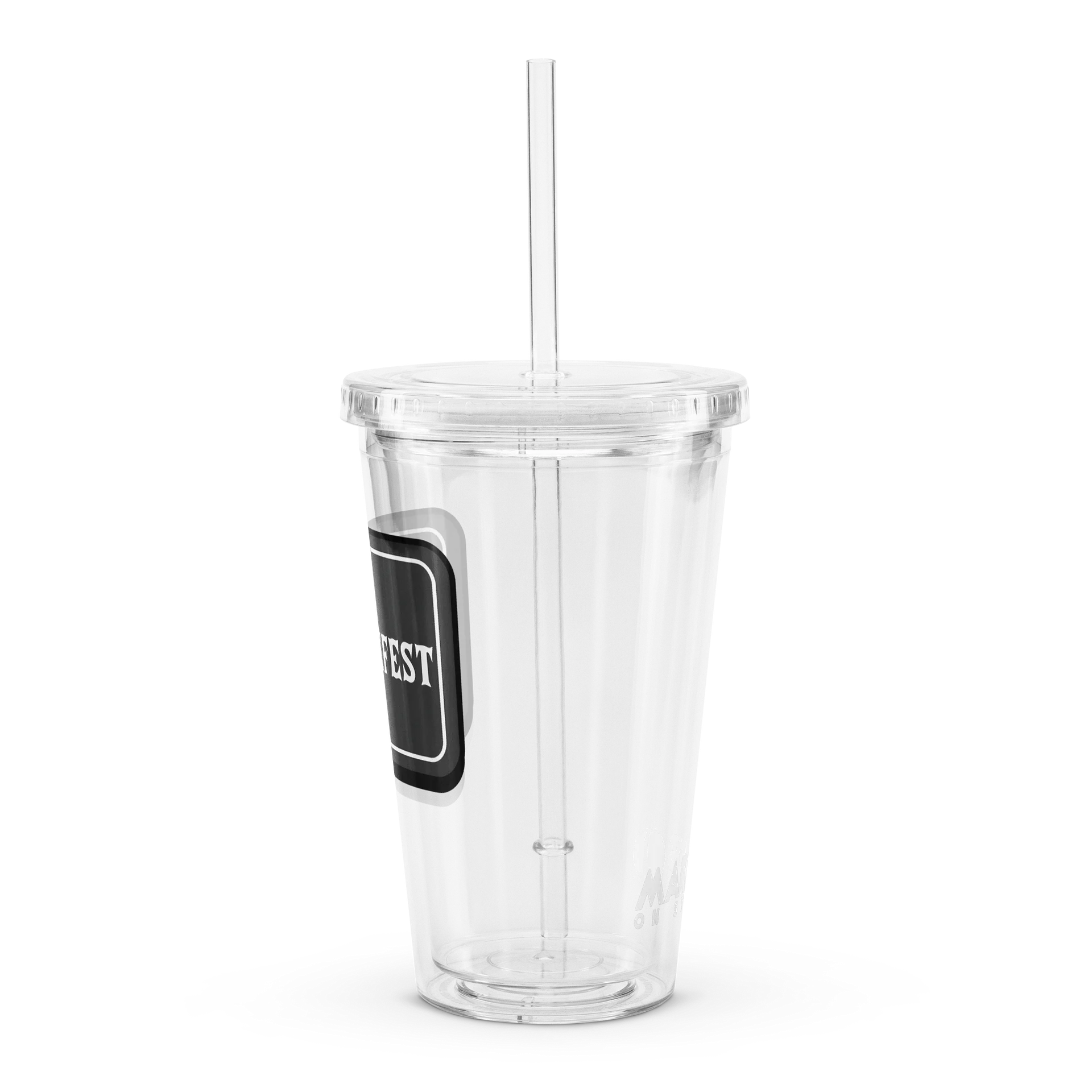 Marblefest May 2026 - Double Wall Clear Plastic Tumbler product image (4)