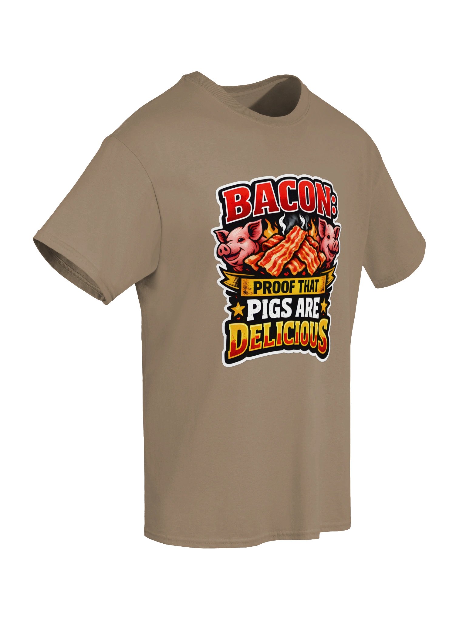 Bacon Proof That Pigs Are Delicious Tee product image (31)