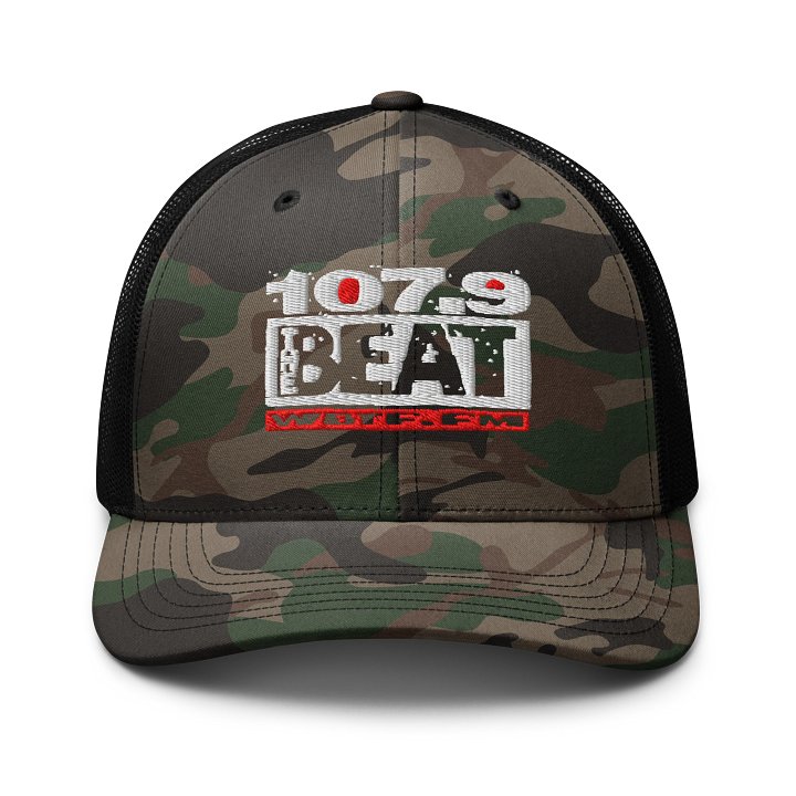 The Beat logo Embroidered Camo Trucker Hat product image (1)