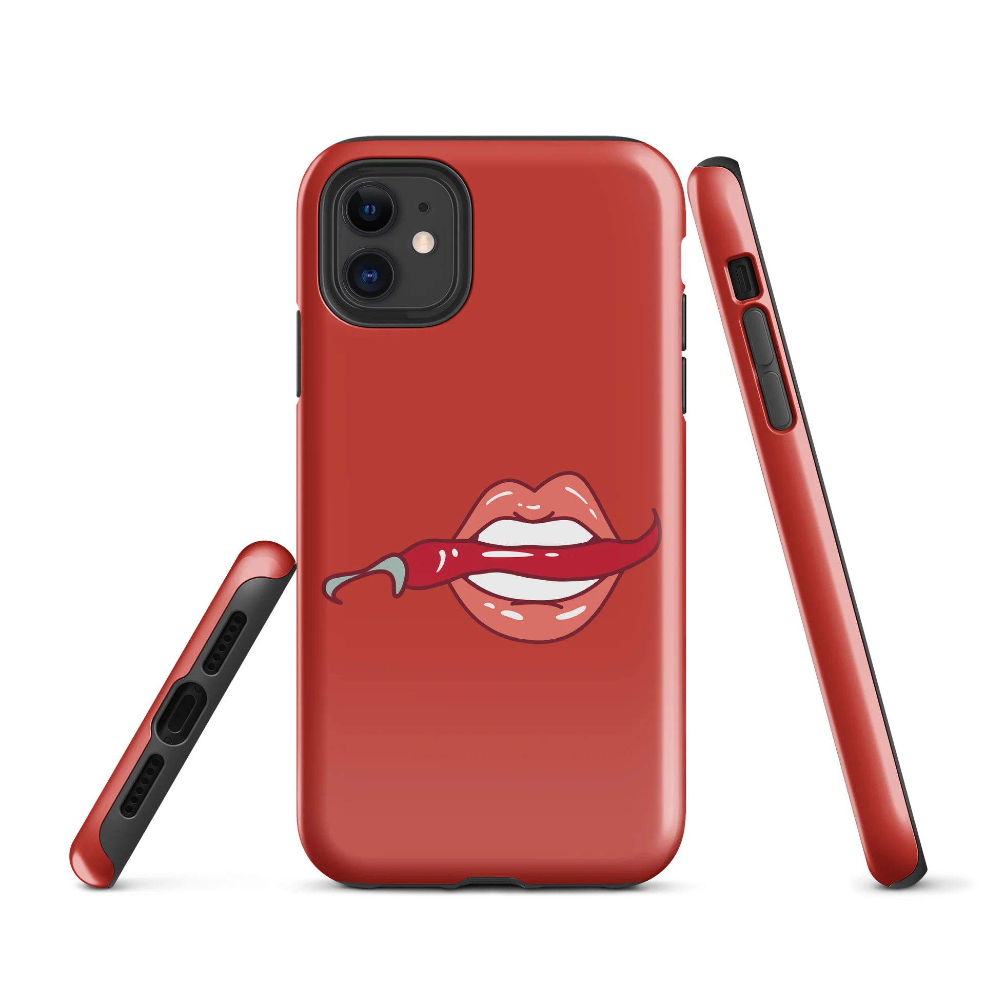 Spicy Lips Tough iPhone Case product image (1)