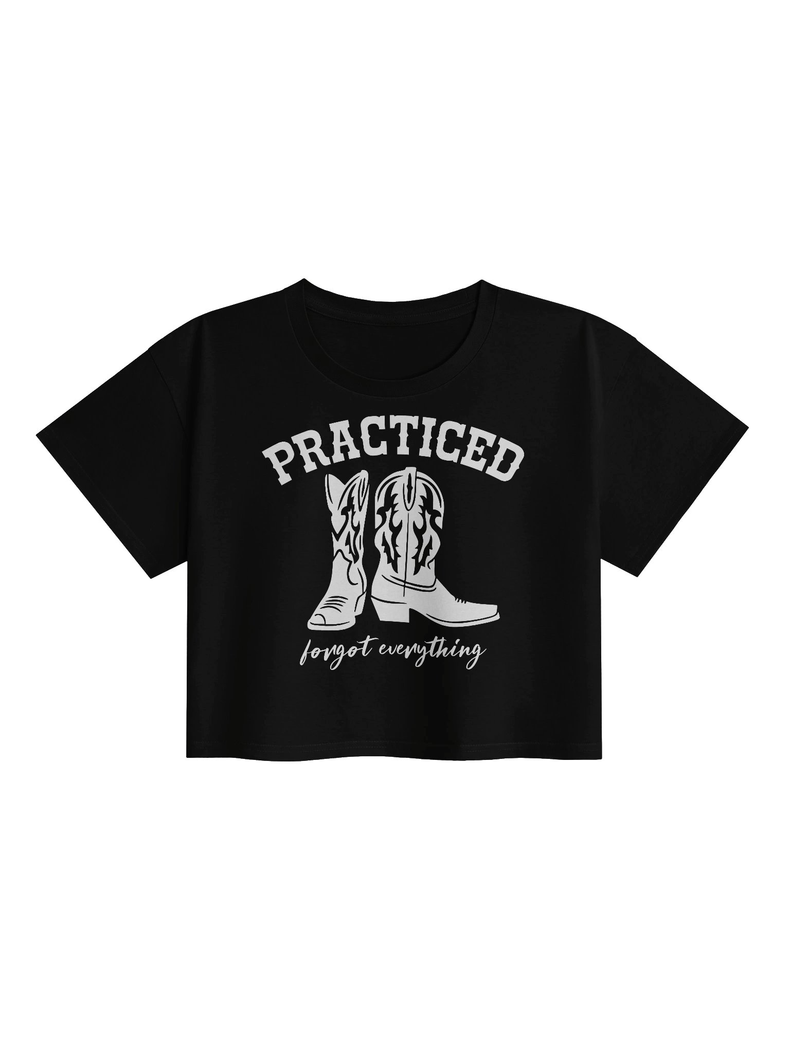 Practiced - Forgot Everything - Crop Top product image (2)