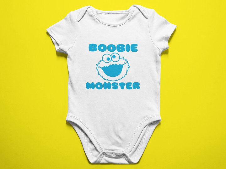 Boobie Monster - Baby Bodysuit Onesies for Boys and Girls product image (1)