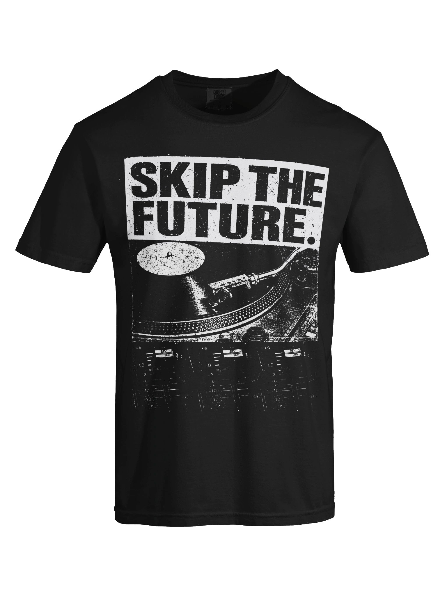 Skip the Future Vinyl Record Heavyweight Graphic Tee product image (5)