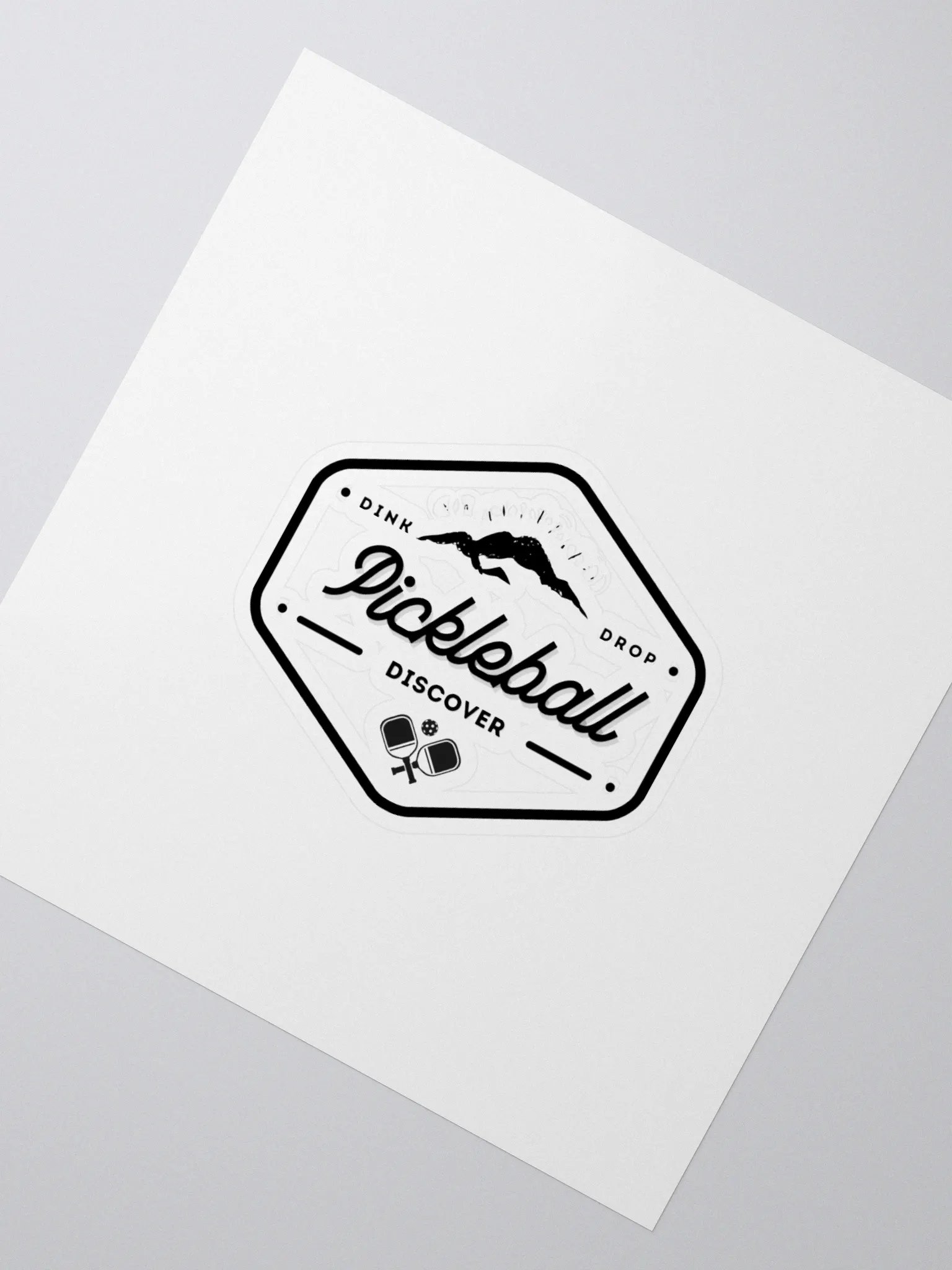 Discover Pickleball Kiss Cut Sticker product image (2)