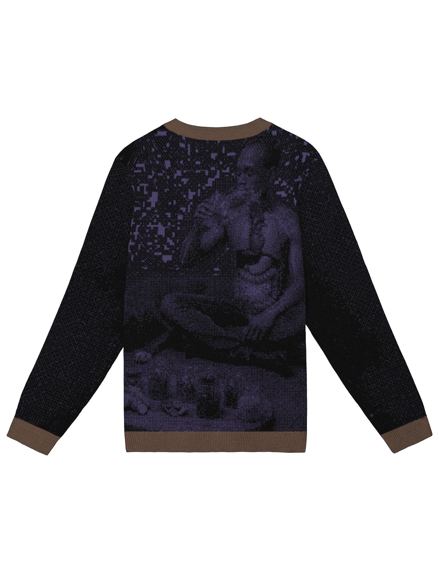 Classic Fit Crewneck Sweater Mockup product image (9)