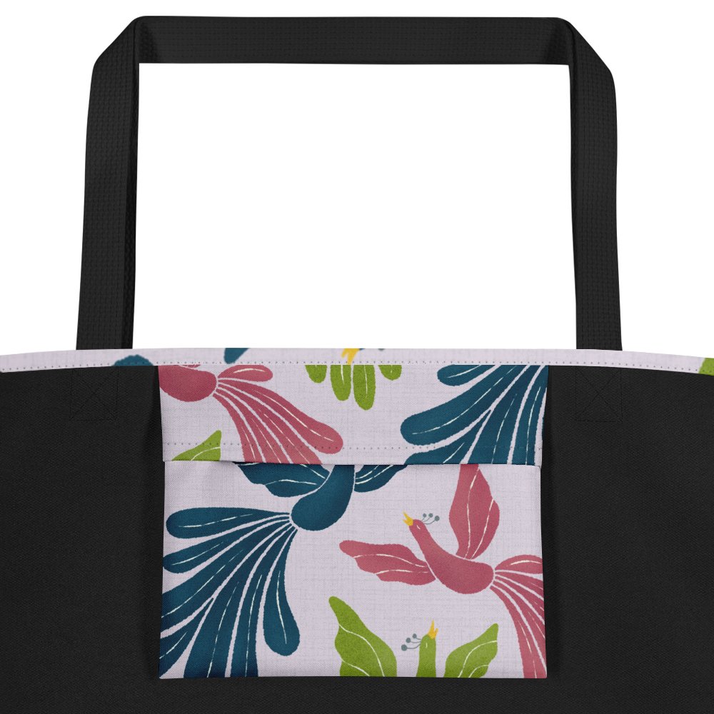 Mid-Century Modern Firebirds Large Tote Bag product image (2)