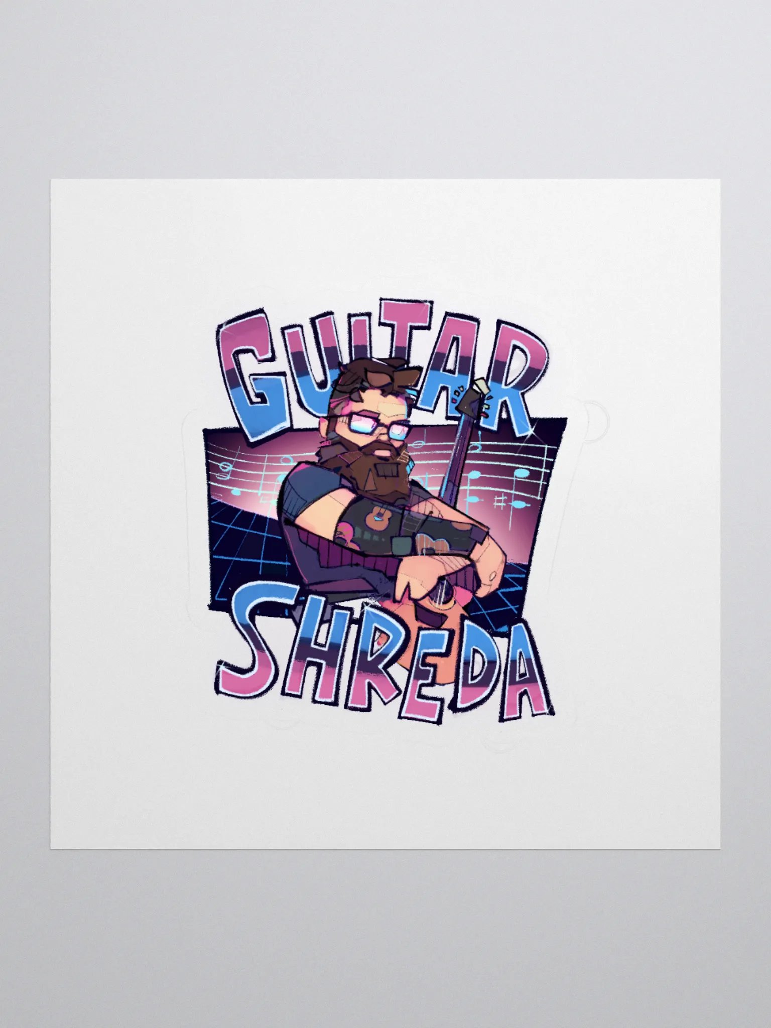 Guitarrshreda Dynamic Sticker Set product image (1)
