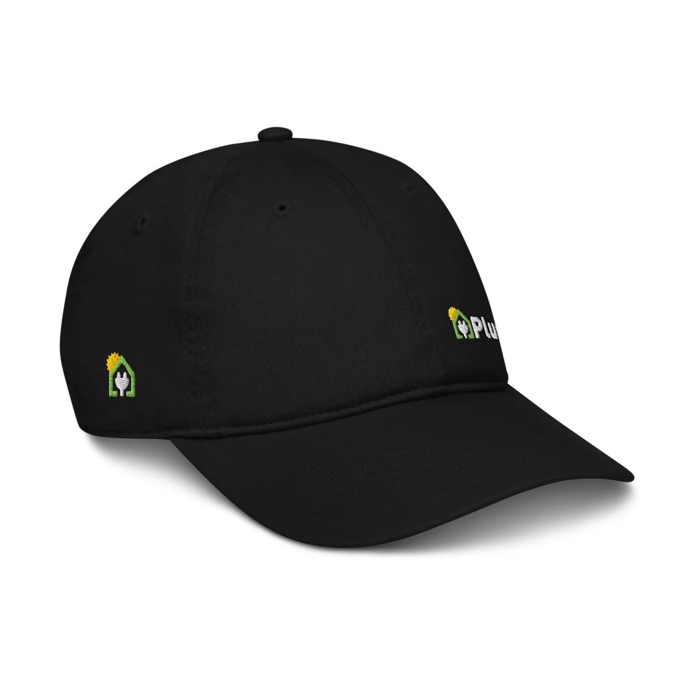 Plug It In Solar High-Quality Organic Dad Hat product image (5)