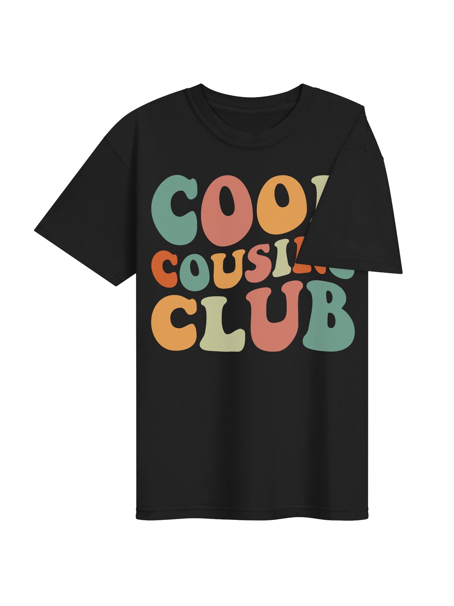 Cool Cousin Club Retro Cousin Matching Family Crew Squad T-shirt product image (36)